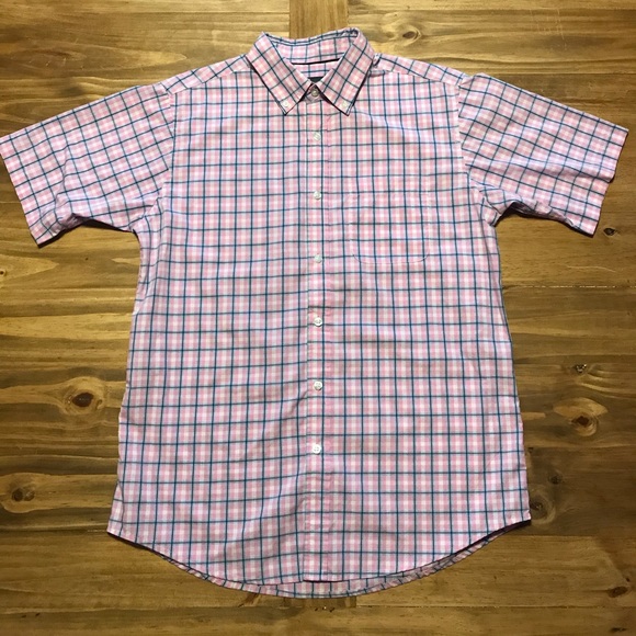 Covington plaid button down oxford. Sz. M - Picture 5 of 8